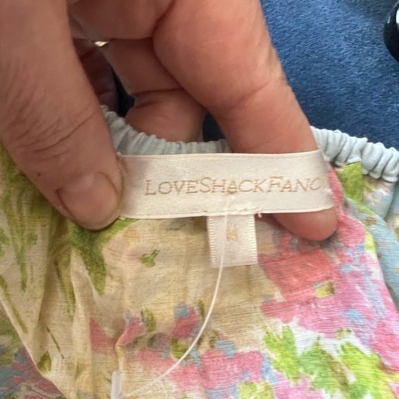 LoveShackFancy Multicolor Ruffle Mini Dress - Picture 14 of 16